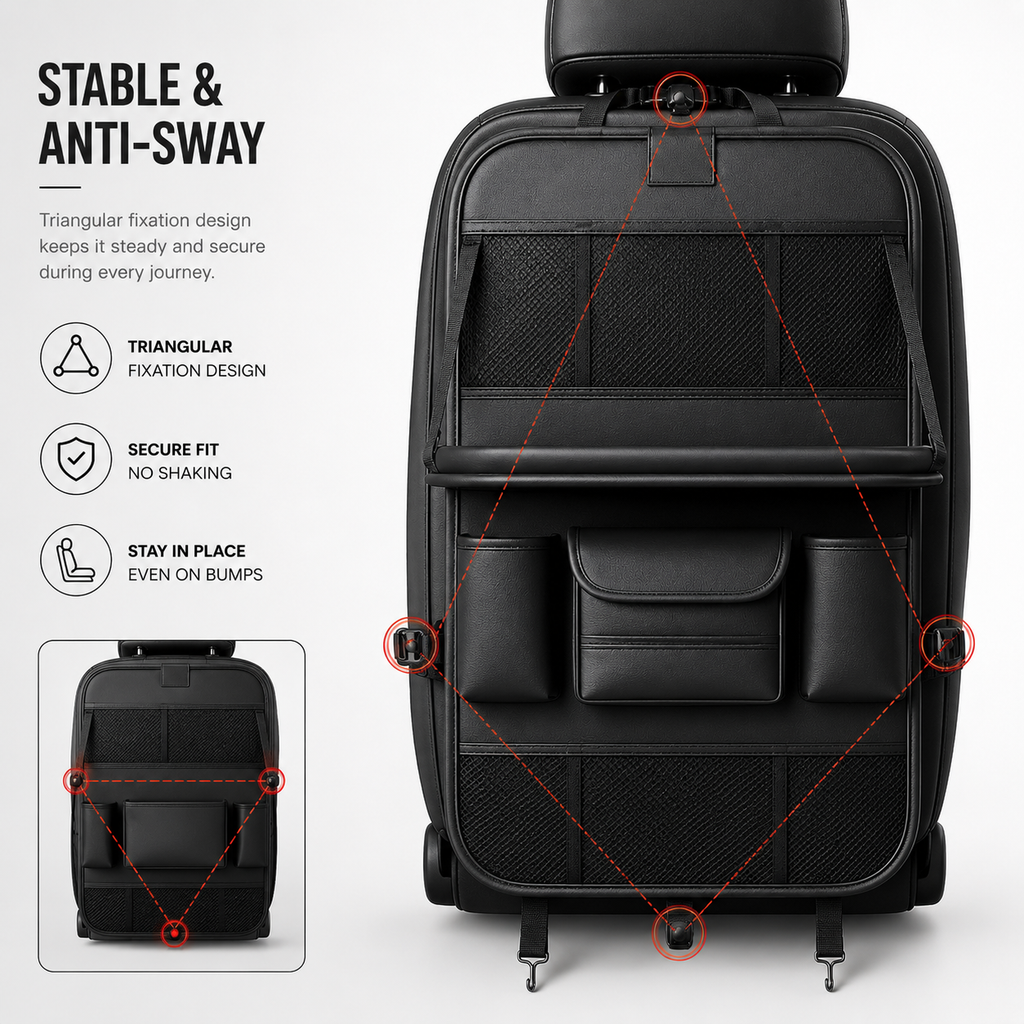 Car Back Seat Organizer