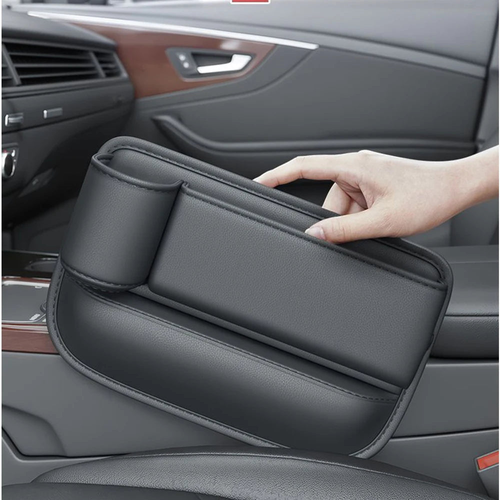 Multi-use car seat gap organiser