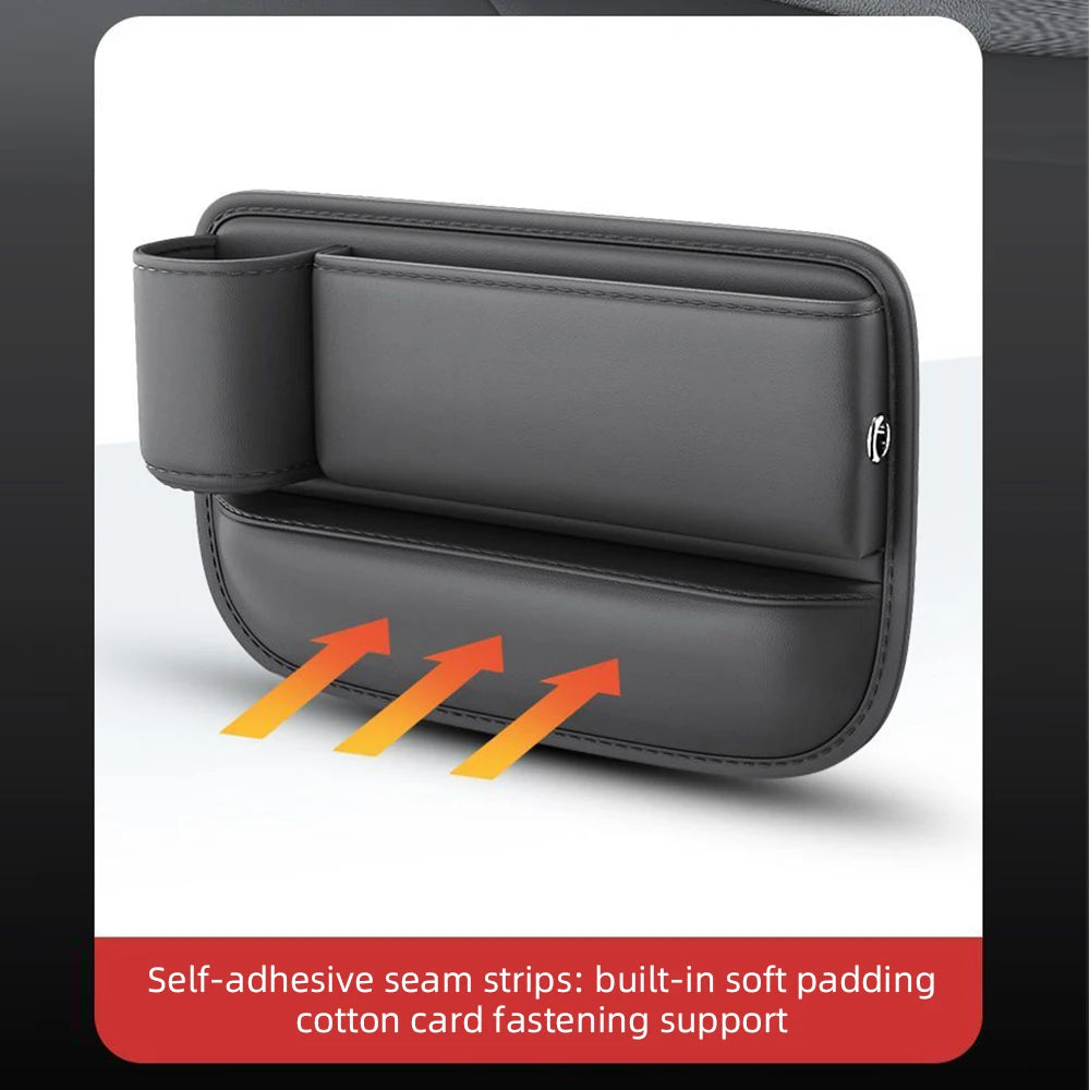 Multi-use car seat gap organiser