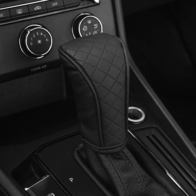 Leather Gear Stick Cover